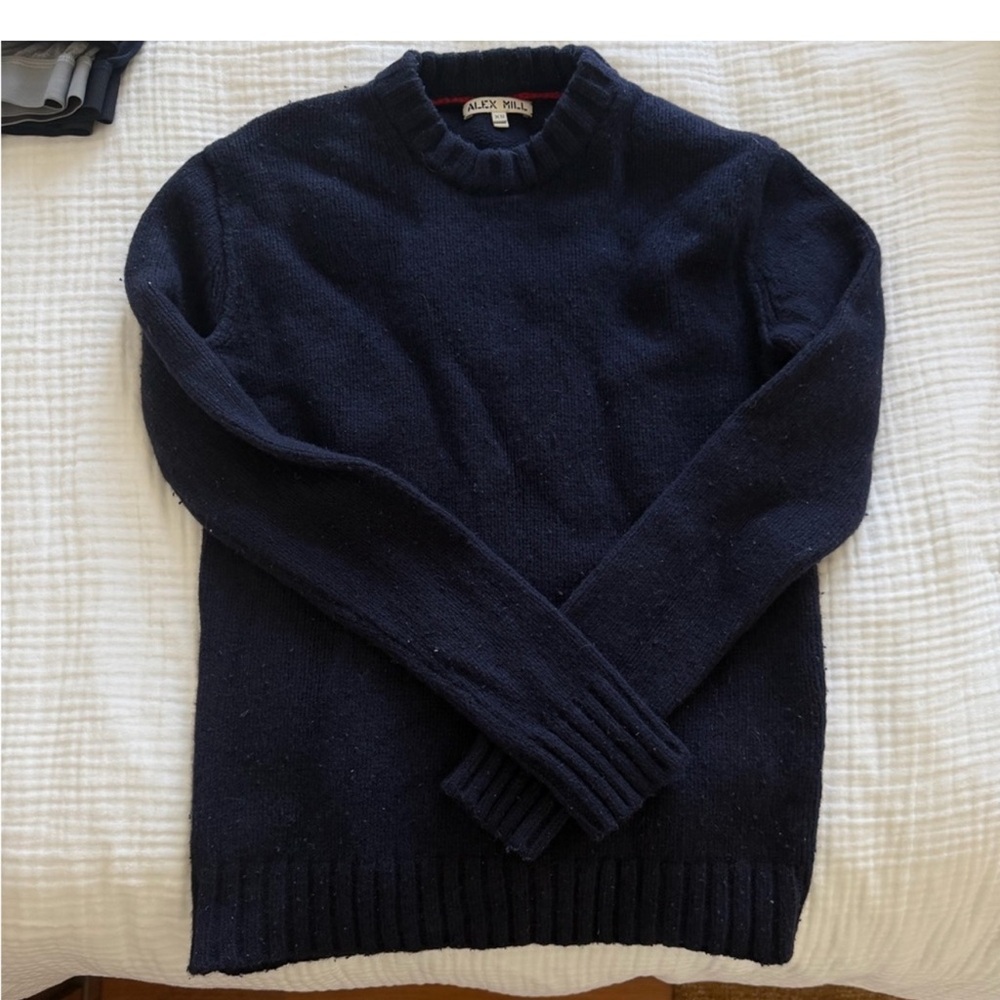 Alex Mill Dark Blue Crewneck Sweater